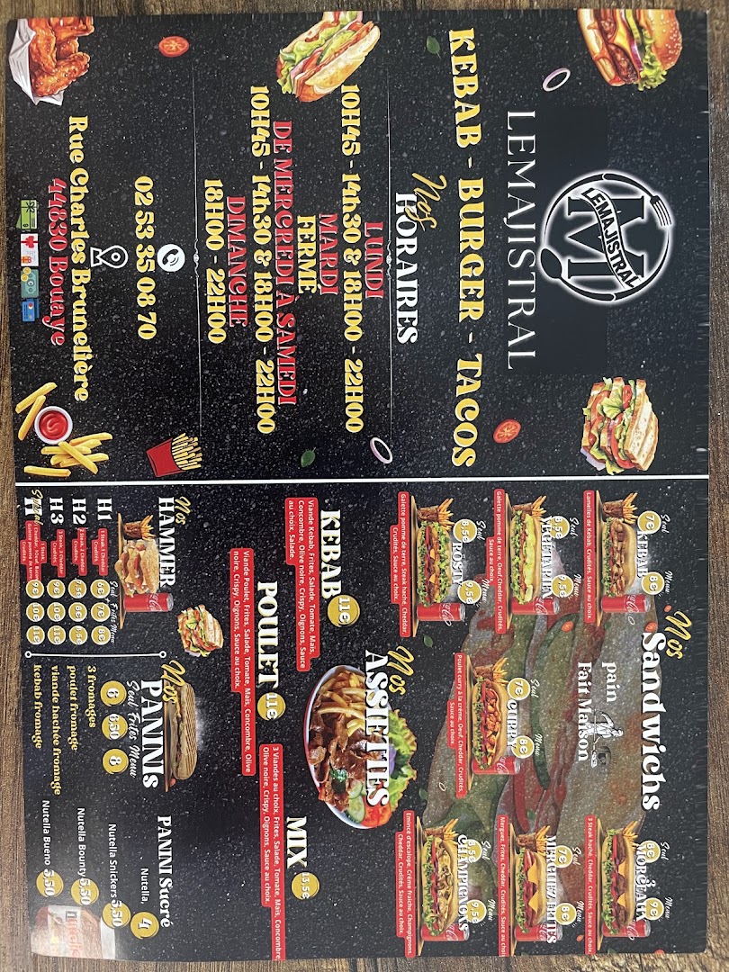 LE MAJISTRAL kebab-tacos-burger · Photos 9